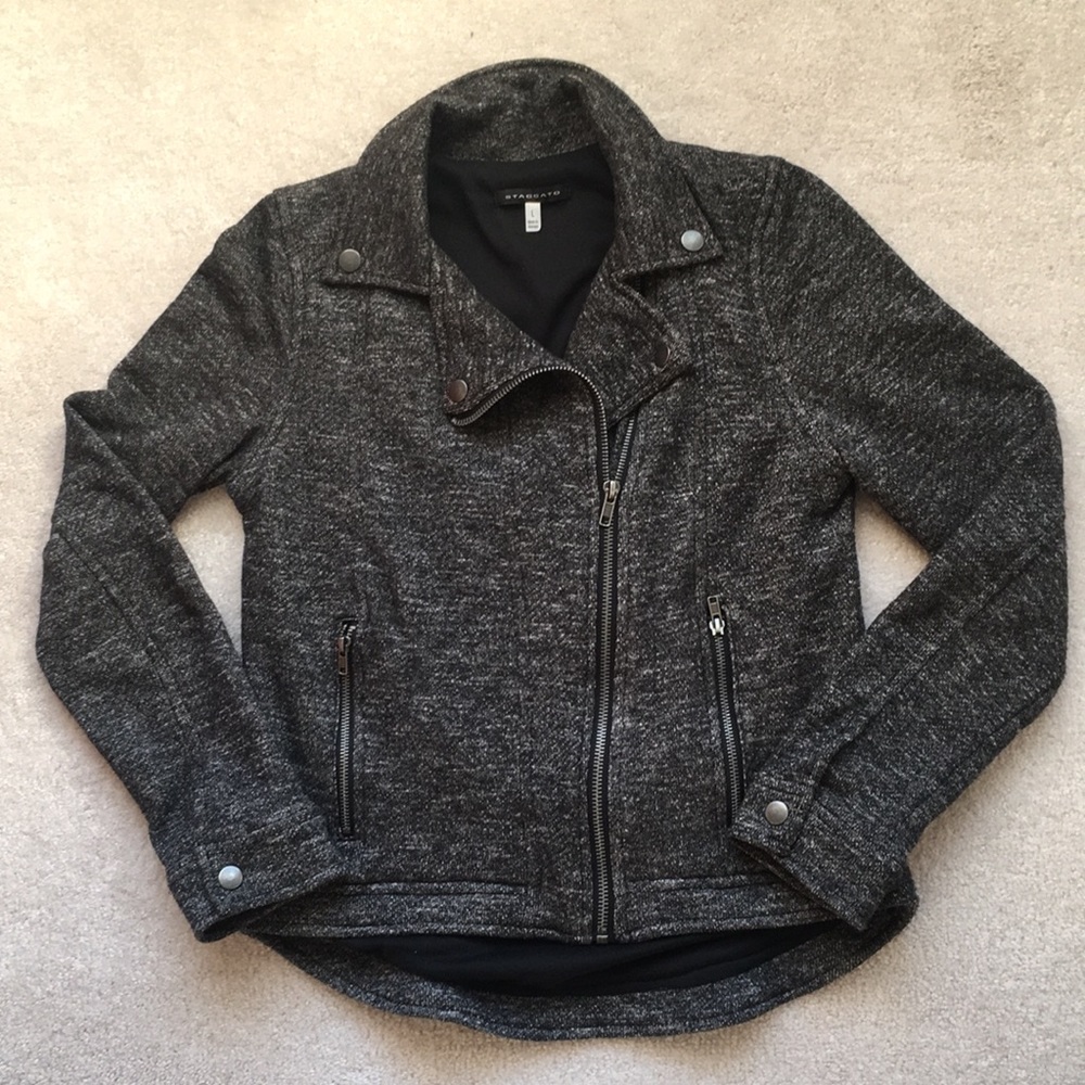 Knit Moto Jacket